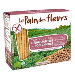 Turte Crocante cu Năut Fără Gluten, 150g ECO| Le Pain des Fleurs