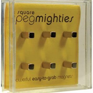 Set 6 magneti – Squere Peg Mighties | Three By Three