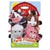 Set Melissa & Doug 4 Papusi de Mana Ferma