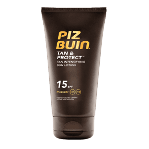 Lotiune pentru bronzare accelerata SPF 15 Tan & Protect Piz Buin