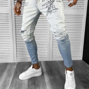 Blugi barbati conici albastri 364 G3-4*