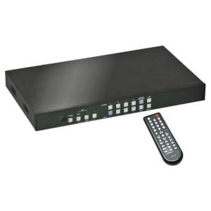Matrix Switch 4×4 HDMI with Video Wall Scaling, Lindy L38131