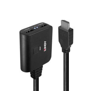 Splitter/multiplicator HDMI 4K60Hz 2 porturi, Lindy L38356