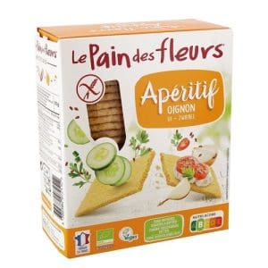 Turte Crocante cu Ceapă Fără Gluten, 150g ECO| Le Pain des Fleurs