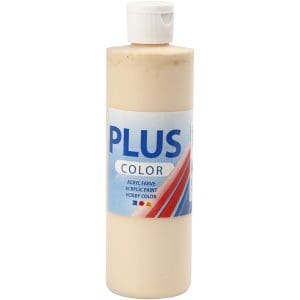 Vopsea acrilică pe bază de apă, 250 ml – Crem