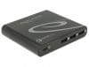 Incarcator priza la 1 x USB-C PD 85 W + 3 x USB-A Qualcomm Quick Charge 3.0 Negru, Delock 41431