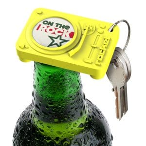 Breloc cu desfacator pentru sticle – Opening Act – mai multe modele | Rocket Design