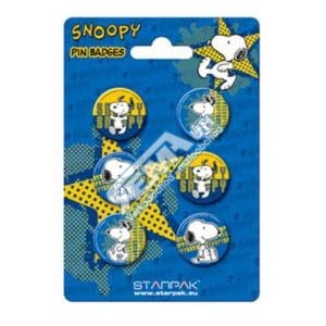 Set 6 insigne – Snoopy | GB Eye