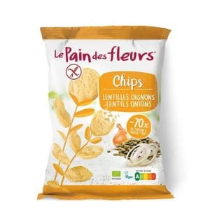 Chipsuri de Linte cu Ceapă, 50g ECO| Le Pain des Fleurs