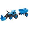 Masinuta Tractor Mochtoys cu Incarcator Frontal si Remorca