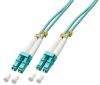 Cablu fibra optica LC-LC OM3 Duplex Multimode 100m, Lindy L46404