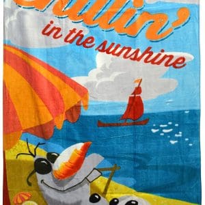 Prosop de plaja pentru copii – Olaf – Frozen | Linen Ideas