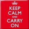 Magnet Keep Calm and Carry On | WPL