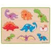Puzzle din Lemn Incastru BigJigs Toys – Dinozauri