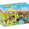 Set de Constructie Playmobil Grajd si Copil cu Morcovi – Spirit