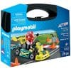 Set de Constructie Playmobil Portabil Masinuta de Curse – Action