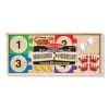 Puzzle din Lemn Melissa & Doug pentru Invatarea Numerelor