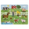 Puzzle de Lemn Melissa & Doug cu Sunete Old McDonald