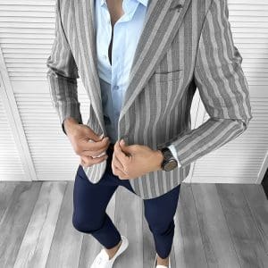 Sacou barbati slim fit 57400 Y7-2.3