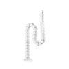Organizator cabluri/canal cablu inaltime reglabila 68x36mm max. 1.28m Alb, InLine IL59996C