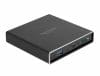 Rack extern USB-C pentru SATA HDD / SSD 2.5″ + USB-C + USB-A + slot SD, Delock 42618