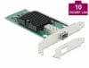 PCI Express la 1 x SFP+ Slot 10 Gigabit LAN, Delock 90479