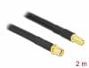 Cablu prelungitor antena SMA LMR/CFD300 T-M 2m low loss, Delock 90461