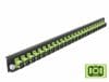 Panou 19″ pentru carcasa 24 porturi SC Simplex OM5 limegreen, Delock 43356