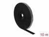 Rola cu arici 10m x 15mm Negru, Delock 18385