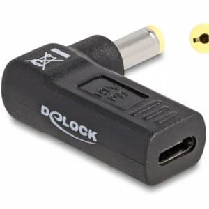 Adaptor de alimentare laptop USB type C la Acer 5.5 x 1.7 mm M-T 19.5V/3A, Delock 60009