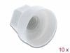 Set 10 buc protectii impotriva vremii/coroziunii pentru surub M6 Alb, Delock 60249