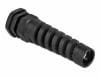 Garnitura de etansare a cablului PG16 cu protectie uzura Negru, Delock 60347