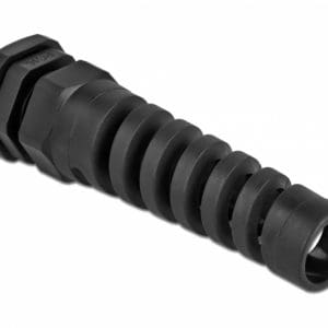 Garnitura de etansare a cablului PG16 cu protectie uzura Negru, Delock 60347
