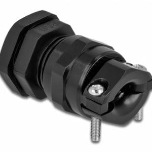 Garnitura de etansare a cablului PG11 cu protectie uzura/indoire Negru, Delock 60353