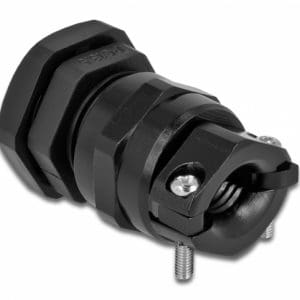 Garnitura de etansare a cablului PG13,5 cu protectie uzura/indoire Negru, Delock 60355