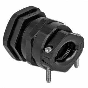 Garnitura de etansare a cablului PG29 cu protectie uzura/indoire Negru, Delock 60361