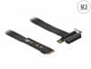 Adaptor M.2 Key M la PCIe x4 NVMe 20cm, Delock 64131