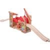 Accesoriu Pod Mobil din Lemn Graffiti pentru Circuit BigJigs Toys