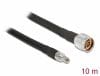 Cablu antena N plug la RP-SMA plug CFD400 LLC400 10m low loss, Delock 13028