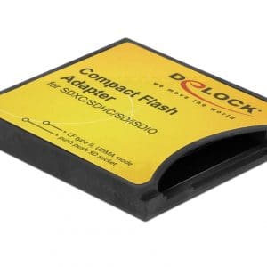 Adaptor Compact Flash tip II pentru SD, Delock 61796