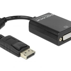 Adaptor Displayport la DVI 24+5 pasiv Negru T-M, Delock 61847