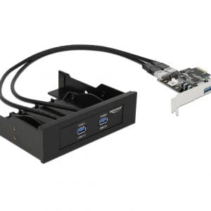 Front Panel 2 x USB 3.0 + PCI Express Card 2 x USB 3.0, Delock 61893
