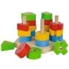 Jucarie de Sortat si Stivuit din Lemn Eichhorn Stacking Toy
