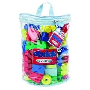 Sac Ecoiffier cu 50 de Cuburi
