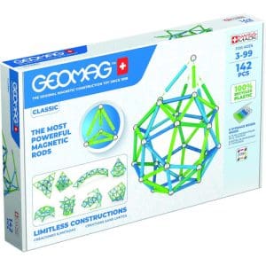 Set de Constructie Geomag Magnetic Green Line Classic 142 Piese