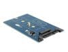 Convertor SATA 22 pini la M.2 NGFF, Delock 62559