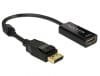 Adaptor Displayport la HDMI T-M 1.2 4K Pasiv Negru, Delock 62609