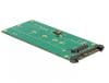 Convertor U.2 SFF-8639 NVMe la 1 x M.2 Key M, Delock 62865