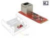 Convertor M.2 Key A+E la 1 x RJ45 Gigabit LAN, Delock 62949