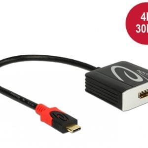 Adaptor USB tip C la HDMI T-M 4K 30 Hz (DP Alt Mode), Delock 62999